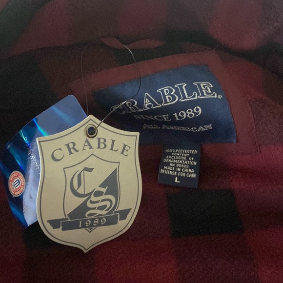 Men’s full zip button up Minnesota winter vest size large NWTs - Picture 8 of 8